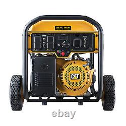 Caterpillar 490-6489 5500 Watts Gas Powered Portable Multi Use Generator, Yellow