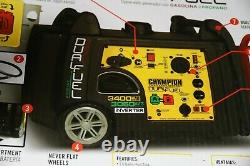 Champion 3,400-W Portable Dual Fuel Gas Inverter Generator with Electric Start