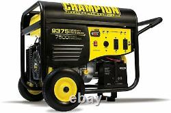 Champion 9,375-W Portable RV Ready Gas Powered Generator with Remote Start Home RV