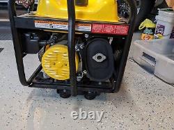Champion Gas Generator 4000W 3500W running with wheel kit mint