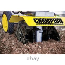 Champion Power Equipment 43cc 2-Stroke Portable Gas Garden Tiller Cultivator New