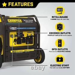 Champion Power Equipment Gas Inverter Generator 9000W Open-Frame with CO Shield