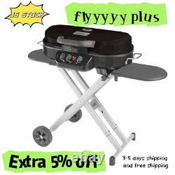 Coleman RoadTrip 285 Portable Stand-Up Propane Grill Gas Grill 3 Adjustable