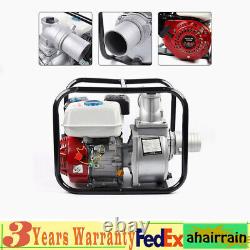 Commercial 7.5HP 210CC 3inch Portable Gas-Powered Semi-Trash Water Transfer Pump