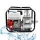 Commercial 7.5 Hp 210cc 3 Portable Gas-powered Semi-trash Water Transfer Pump