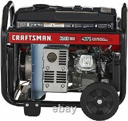 Craftsman 4,375-W Quiet Portable RV Ready Gas Powered Generator with CO Detection