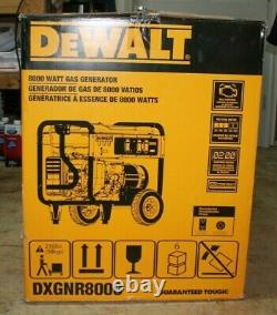 DeWalt 8,000-Watt Gas-Power Generator with Idle Control, GFCI Outlets & CO Protect