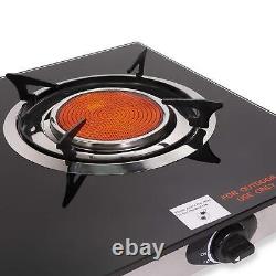 Deluxe Propane Gas Range Stove 2 Burner Cooktop Auto Ignition Outdoor Grill C