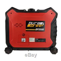 DuraDrive DP3500 3,500-Watt Ultra-Quiet Gas-Powered Inverter Generator
