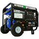 Duromax 12,000-w Portable Hybrid Dual Fuel Gas Powered Electric Start Generator