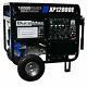 Duromax 12,000-watt Portable Gas Powered Electric Start Generator With Wheel Kit