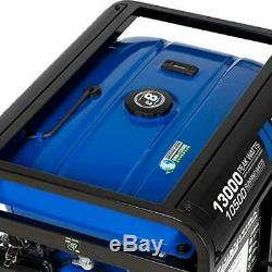 DuroMax 13000-W 20HP Portable Gas Powered RV Ready Generator with Electric Start