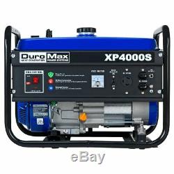 DuroMax 4000 Watt Gas Powered RV Camping Portable Generator RV Camping XP4000S