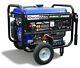 Duromax 4400-w Portable Hybrid Dual Fuel Gas Powered Generator Electric Start