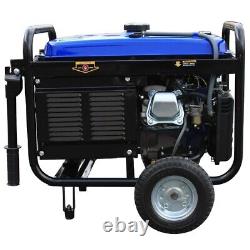 DuroMax 4400-W Portable Hybrid Dual Fuel Gas Powered Generator Electric Start