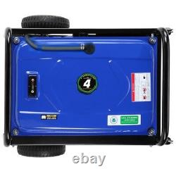 DuroMax 4400-W Portable Hybrid Dual Fuel Gas Powered Generator with Electric Start