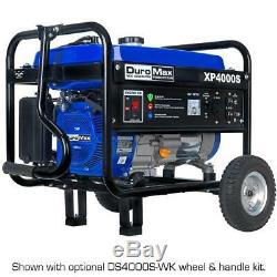 DuroMax 4,000-W 7-HP Quiet Portable Gas Powered Generator Home Backup RV Camping