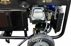 DuroMax Powered Portable Generator Dual Fuel Propane Gas Watt Camping RV Start