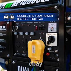 DuroMax XP10000EH 10,000 Watt Portable Dual Fuel Gas Propane Generator