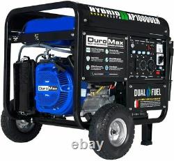 DuroMax XP10000EH Dual Fuel Portable Generator -Gas or Propane Powered New