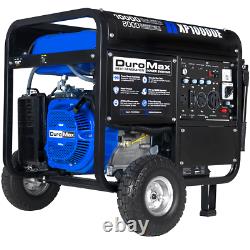DuroMax XP10000E 10000W 18-Hp Portable Gas Electric Start Generator Home Standby