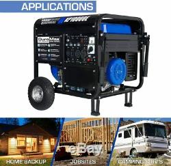 DuroMax XP10000E Gas Powered Portable Generator Electric Start