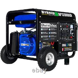 DuroMax XP12000EH Generator Gas Propane Powered RV Ready 12000 watt