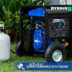 DuroMax XP13000EH 13,000 Watt Portable Dual Fuel Gas Propane Generator