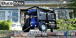 DuroMax XP13000EH 13,000 Watt Portable Dual Fuel Gas Propane Generator New