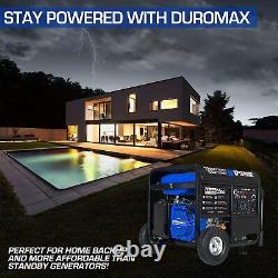 DuroMax XP13000E Gas Powered Portable Generator-13000 Watt Electric Start