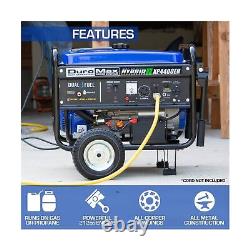 DuroMax XP4400EH Dual Fuel Portable Generator-4400 Watt Gas or Propane Powere