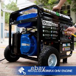 DuroMax XP 12000EH 12,000 Watt Portable Dual Fuel Gas Propane Generator