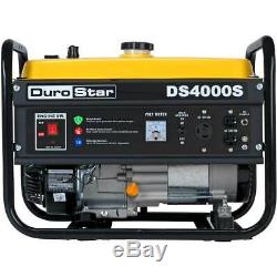 DuroStar DS4000S Gas Powered 4000 Watt Portable Generator RV Camping Standby