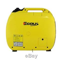 Eco US EP2200i Gas Powered Inverter Generator 1800 Rated & 2200 Peak Watts