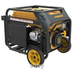 Firman 4,550-W Portable Hybrid Dual Fuel Powered Generator with Electric Start