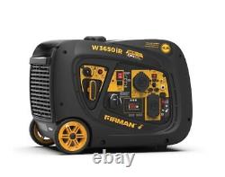 Firman W03383 Whisper Series 3650/3300W Remote Start Gas Portable Generator