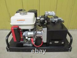 Force America 138911-2 Gas Powered Portable Hydraulic Power Unit 5 Gallon