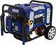 Ford 11,050-w 120/240v Portable Hybrid Dual Fuel Gas Generator With Electric Start