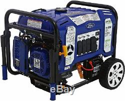 Ford 11,050-W 120/240V Portable Hybrid Dual Fuel Gas Generator with Electric Start