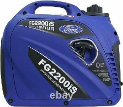 Ford FG2200iS 2200-W Super Quiet Portable Gas Powered Inverter Generator Home RV