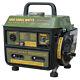 Gas Powered Portable Generator 1000/900 Watt Oil Gas Mix Quiet Home Rv Camping