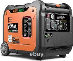 GENMAX Portable Inverter Generator, 6000W Super Quiet Gas Propane Powered Engine