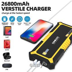 GOOLOO Car Jump Starter 4000A Battery Chargers Booster POWER BANK Portable 12V