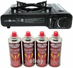 Gas ONE GS-3000 Portable Gas Stove with Carrying Case, 9,000 BTU, CSA Approved
