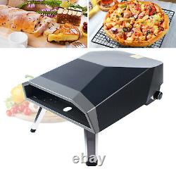 Gas-Powered Outdoors 12 Portable Pizza Oven Pellet Grill Wood BBQ Food Grade