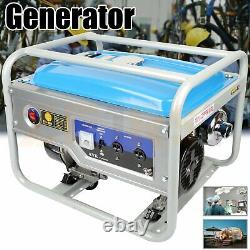 Gas Powered Portable Generator 3000W Hand Start 110 V Power Generation Machine