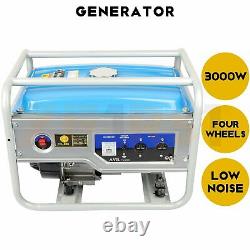Gas Powered Portable Generator 3000W Hand Start 110 V Power Generation Machine