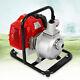 Gas-powered Portable Water Pump, 1 Inch 1.7hp 2stroke Petrol Water Transfer Pump