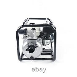 Gasoline Water Pump 210CC 2 Portable Gas Power Water Transfer Pump 4.8KW NEW