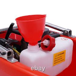 Gasoline Water Pump, 2.3 HP 52CC 1.5 Portable Gas-Powered Semi-Trash Water Pump